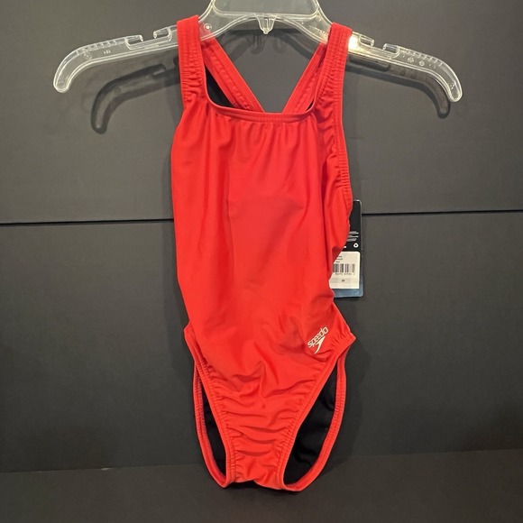 Speedo Other - 26 Speedo Women's Swimsuit One Piece Prolt Super Pro Solid Adult Speedo Red